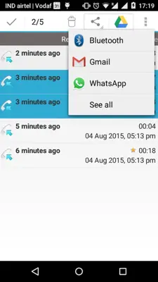 Messenger Call Recorder android App screenshot 0