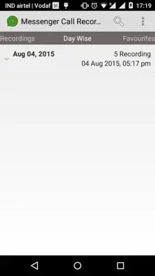 Messenger Call Recorder android App screenshot 2